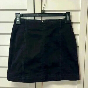 Wild Fable Stretch Mini Skirt Size 00 Black